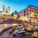 Piazza di Spagna a Roma